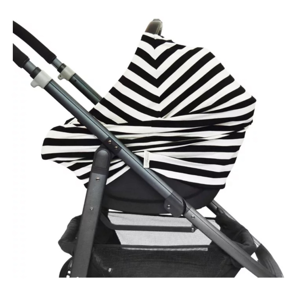 New Striped Multi-use Nursing Cover - Picture 2 of 6